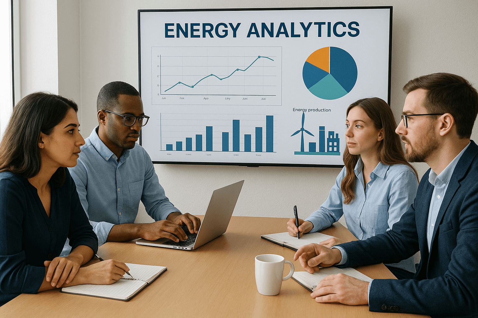 Energy analytics team meeting